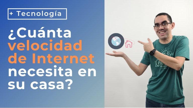 Cuantos megas de internet necesito para mi casa
