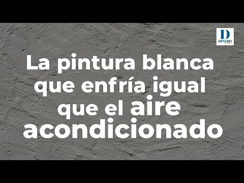 Pintura que enfria la casa