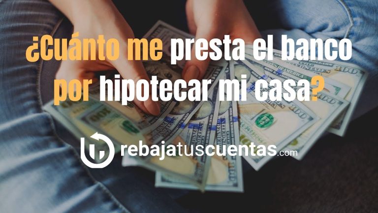 Por cuanto puedo hipotecar mi casa