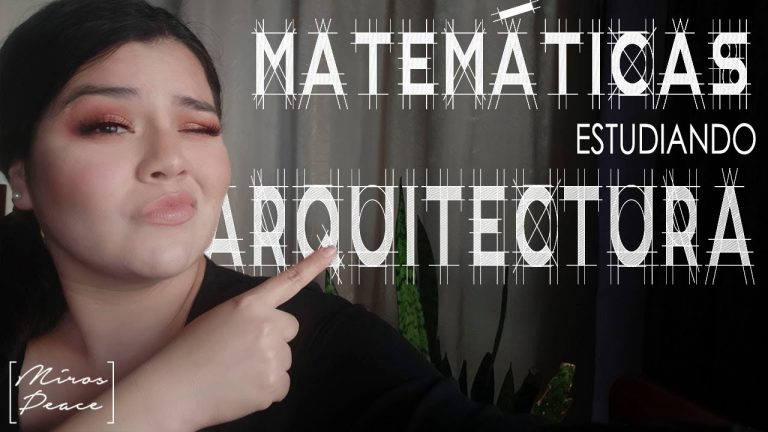 Puedo estudiar arquitectura si soy malo en matematicas