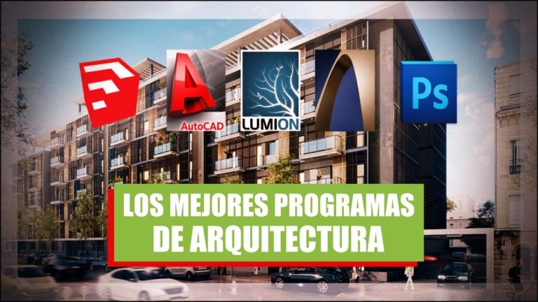 Programas que usan los arquitectos para diseñar