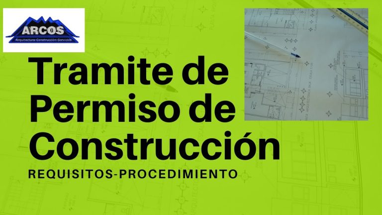 Que se necesita para un permiso de construccion