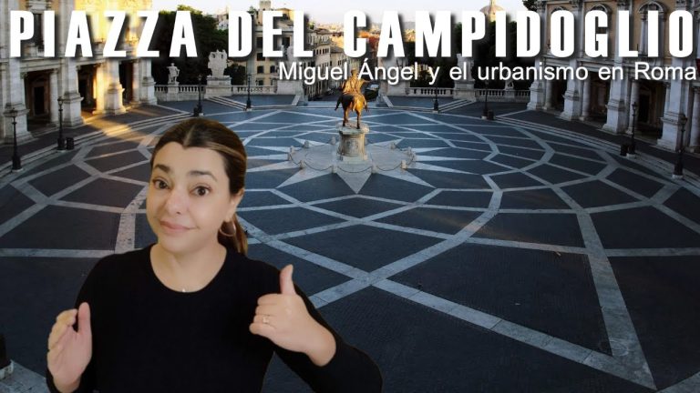 Plaza del campidoglio analisis arquitectura