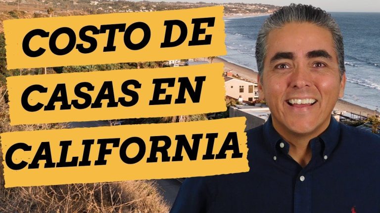 Cuanto vale una casa en california