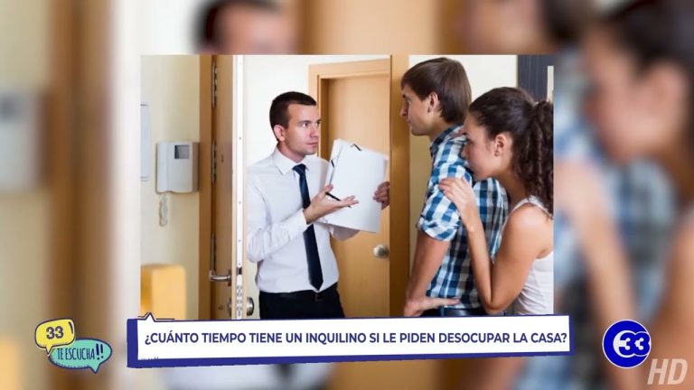 Cuanto se tarda en desocupar una casa