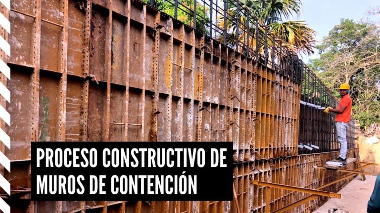 Que es un muro de contencion en construccion