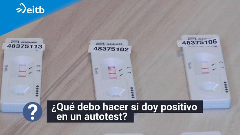 Que hago si doy positivo en antigenos en casa