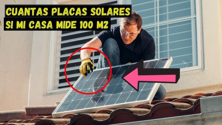 Cuantos paneles solares necesito para una casa de 200m2