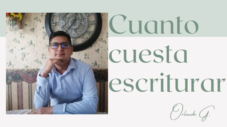 Cuanto cuesta hacer escrituras de una casa
