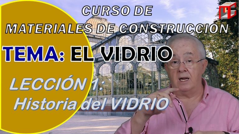Para que se utiliza el vidrio en la construccion