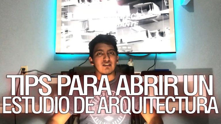 Que debe tener un despacho de arquitectos